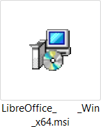 Gosodwr Windows LibreOffice